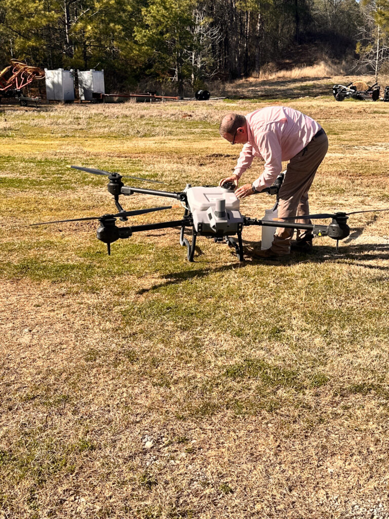 Drone Spraying Gallery | Doss Drone Services East Texas